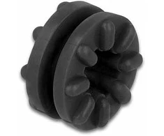 Delock Anti Vibrations Tülle juodas 10 Stück