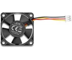 Delock Axiallüfter 12 V DC, 35 x 35 x 10 mm juodas