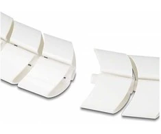 Delock Befestigungselement für Kabelkanal 75 x 45 mm 5 Stück baltas