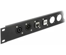 Delock D-Typ Modul HDMI-A Buchse zu HDMI-A Buchse mit Verschlusskappe IP67 staub- und wasserdicht