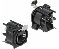 Delock D-Typ Modul RJ45 Buchse zu Lötanschluss