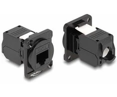 Delock D-Typ Modul RJ45 Cat.6 Buchse zu LSA Buchse