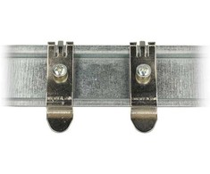 Delock Desktop Patch Panel Halterung fr Hutschienen