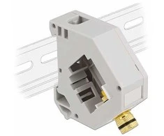 Delock DIN bėgelio adapteris su Keystone poliaus spaustuku su poliaus spaustuku