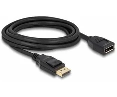 DELOCK DisplayPort 1.2 Verlngerungskabel 4K 60Hz 3m