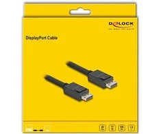 DELOCK DisplayPort Kabelis 16K 60 Hz 80 Gbps 1.8m
