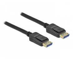 Delock DisplayPort kabelis 10K 60 Hz 54 Gbps plastikinis korpusas 2 m
