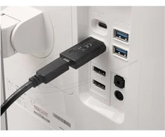Delock DisplayPort zu Mini DisplayPort Adapteris 8K mit HDR und HDCP Unterstützung - bidirektional
