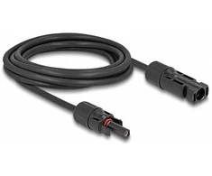 Delock DL4 Solar Kabelis 4 mm² Stecker zu Buchse 3 m juodas