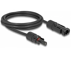 Delock DL4 Solar Kabelis 6 mm² Stecker zu Buchse 3 m juodas