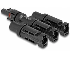 Delock DL4 Solar Konnektor 1 x Buchse zu 3 x Stecker