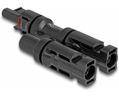 Delock DL4 Solar Konnektor 1 x Buchse zu 2 x Stecker