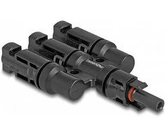Delock DL4 Solar Konnektor 1 x Buchse zu 3 x Stecker