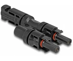 Delock DL4 Solar Konnektor 1 x Stecker zu 2 x Buchse