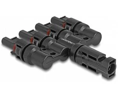 Delock DL4 Solar Konnektor 1 x Stecker zu 4 x Buchse
