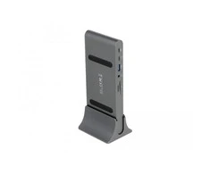 „Delock USB Type-C™ DP 1.4“ prijungimo stoties trigubas 4K ekranas –