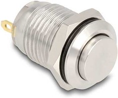Delock mygtukas montavimui 12 mm 2 x litavimo jungtis