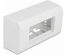 Delock Easy 45 Aufputzgehäuse 152 x 82 mm, baltas