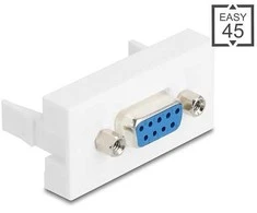 Delock Easy 45 Modul Sub-D 9 Buchse zu Buchse 22,5 x 45 mm