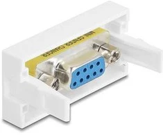 Delock Easy 45 Modul Sub-D 9 Buchse zu Buchse 22,5 x 45 mm