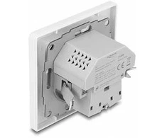 Delock Einbausteckdose mit 2 USB Ladeports, 1 x USB Typ-A und 1 x USB Type-C™ mit PD 3.0, 18 W