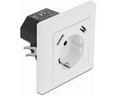 Delock įmontuotas lizdas su 2 x A tipo USB 2,8 A įkrovimo prievadu