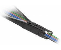 Delock EMV Abschirmgeflechtschlauch mit Reißverschluss hitzebeständig 1 m x 50 mm juodas
