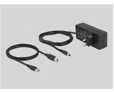 Delock External SuperSpeed USB Hub su 13 prievadų + jungikliu