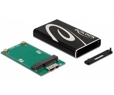 Delock išorinis korpusas SuperSpeed USB, skirtas mSATA SSD
