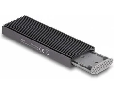 Delock Externes USB Type-C Combo Gehäuse für M.2 NVMe PCIe oder SATA SSD