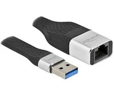 Delock FPC Flachbandkabel USB Typ-A zu Gigabit LAN 10/100/1000 Mbps 13 cm