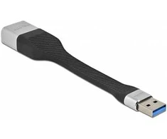 Delock FPC Flachbandkabel USB Typ-A zu Gigabit LAN 10/100/1000 Mbps 13 cm