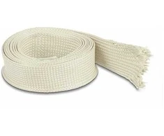Delock Geflechtschlauch aus Nomex Fasern 2 m x 25 mm baltas