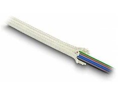 Delock Geflechtschlauch aus Nomex Fasern 2 m x 25 mm baltas
