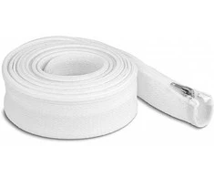 Delock Geflechtschlauch mit Reißverschluss hitzebeständig 3 m x 30 mm baltas