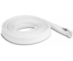 Delock Geflechtschlauch mit Reißverschluss hitzebeständig 3 m x 20 mm baltas