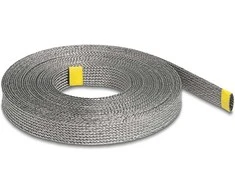 Delock Geflechtschlauch zur EMI Abschirmung dehnbar 10 m x 20 mm