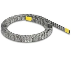 Delock Geflechtschlauch zur EMI Abschirmung dehnbar 2 m x 10 mm
