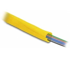 Delock Gewebeschlauch selbstschließend hitzebeständig 2 m x 16 mm gelb