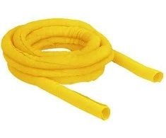 Delock Gewebeschlauch selbstschließend hitzebeständig 5 m x 19 mm gelb