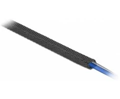 Delock Fabric heat shrink tube 2 m x 20 mm shrinkage ratio 2:1 juodas - Heat shrink tube - Juodas - Polyolefin - 2 m - 1 pc(s) - 2:1