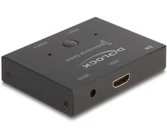 DELOCK HDMI 2 - 1 Switch bidirektional 8K 60Hz