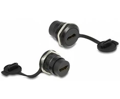 Delock HDMI-A Einbaubuchse mit Staubschutzkappe