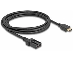 DELOCK HDMI Automotive Kabelis HDMI-A Stecker auf HDMI-E Stecker 3m 4K 60 Hz