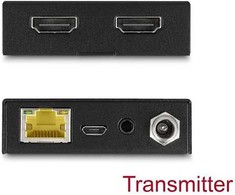 „Eaton DELOCK HDMI Extender Set AV signalo perdavimo sistema per Cat.6 kabelį 4K 60 Hz 50 m“