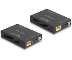 System przekazu sygnału AV Eaton DELOCK HDMI Extender Set przez kabelis Cat.6 4K 60 Hz 50 m