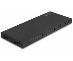 DELOCK HDMI Matrix Switch 4 x HDMI in zu 2 x HDMI out 4K 60 Hz mit Audio Extraktor