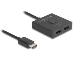 Delock Delock HDMI Switch 2 auf 1 bidirektional 8K