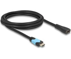 DELOCK High Speed HDMI Verlngerungskabel 48 Gbps 8K 60Hz 2m