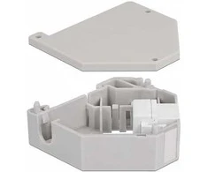 Delock Hutschienenadapter mit Keystone USB 2.0 Typ-A Buchse zu USB 2.0 Typ-A Buchse